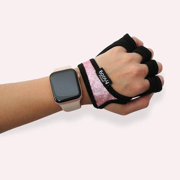 Guantes GlitterFit Rosado