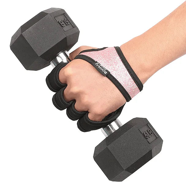 Guantes GlitterFit Rosado