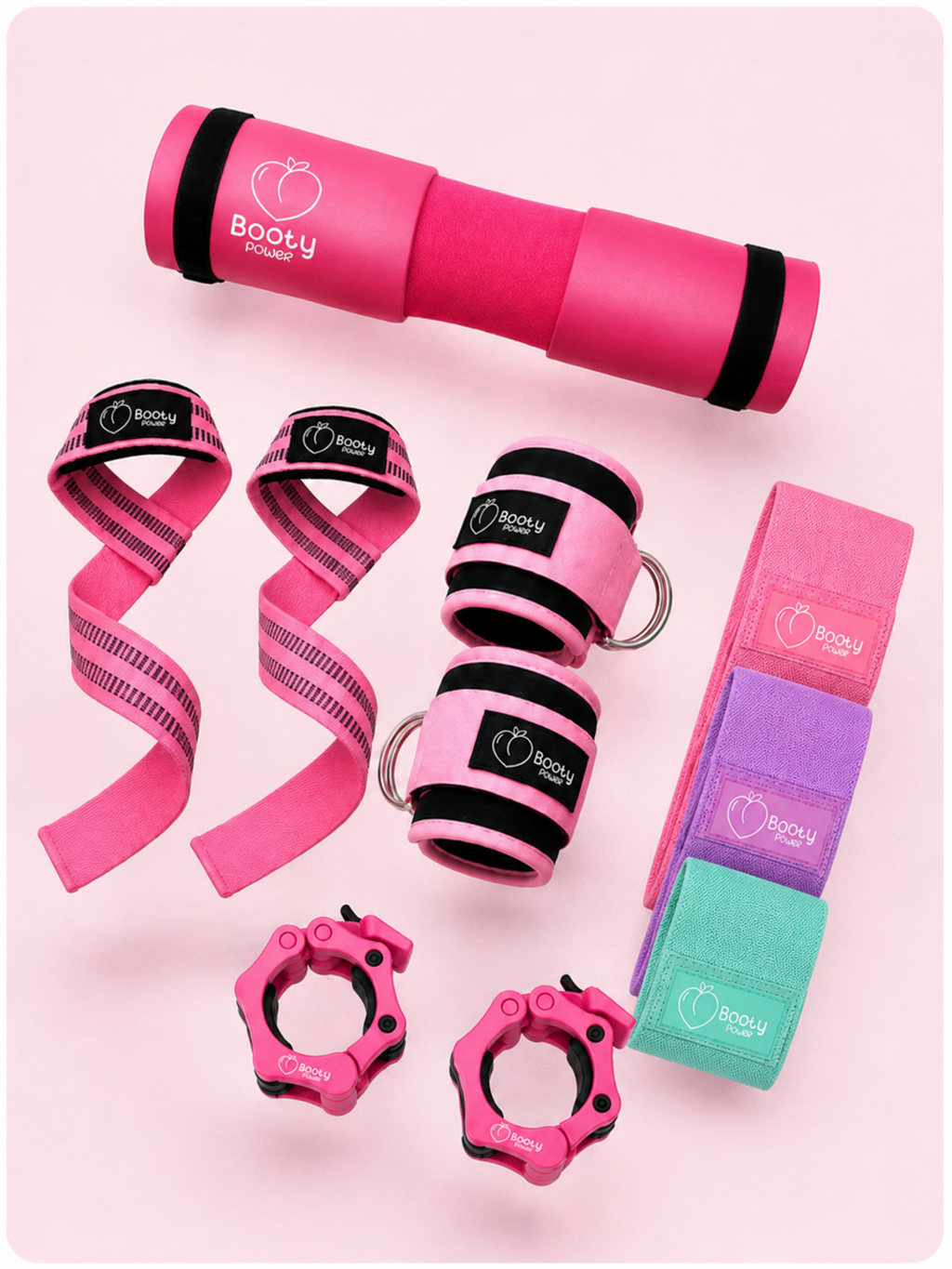 Kit Booty Power Total Rosado