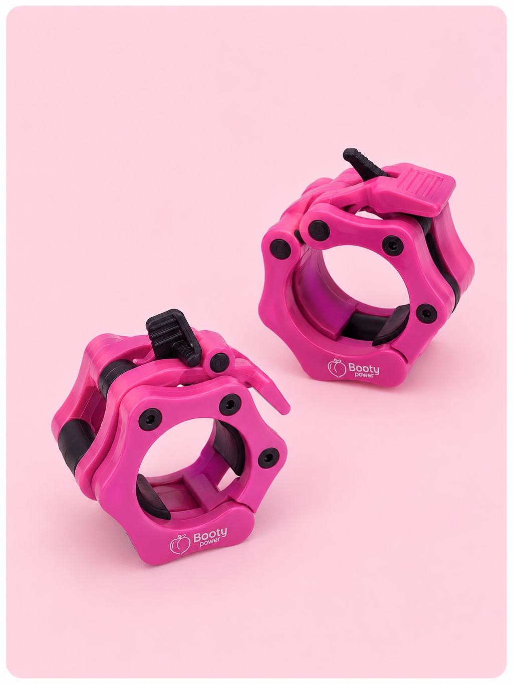 Collarines para Barra Olímpica Rosado
