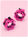 Collarines para Barra Olímpica Rosado