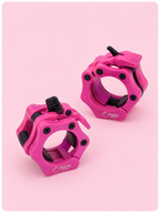 Collarines para Barra Olímpica Rosado