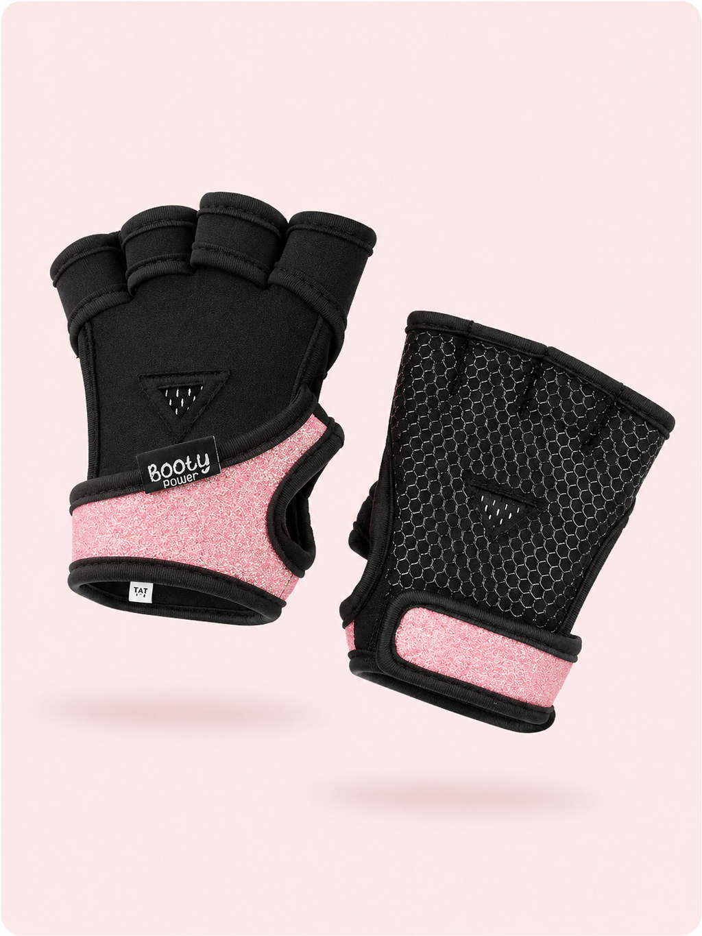 Guantes GlitterFit Rosado