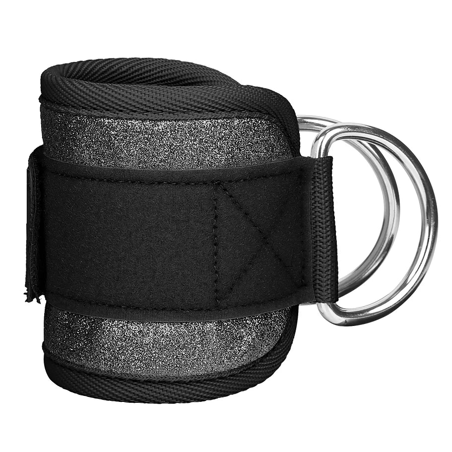 Tobillera Polea con Glitter Negro
