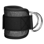Tobillera Polea con Glitter Negro
