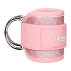 Tobillera Polea con Glitter Rosada