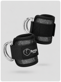 Tobillera Polea con Glitter Negro